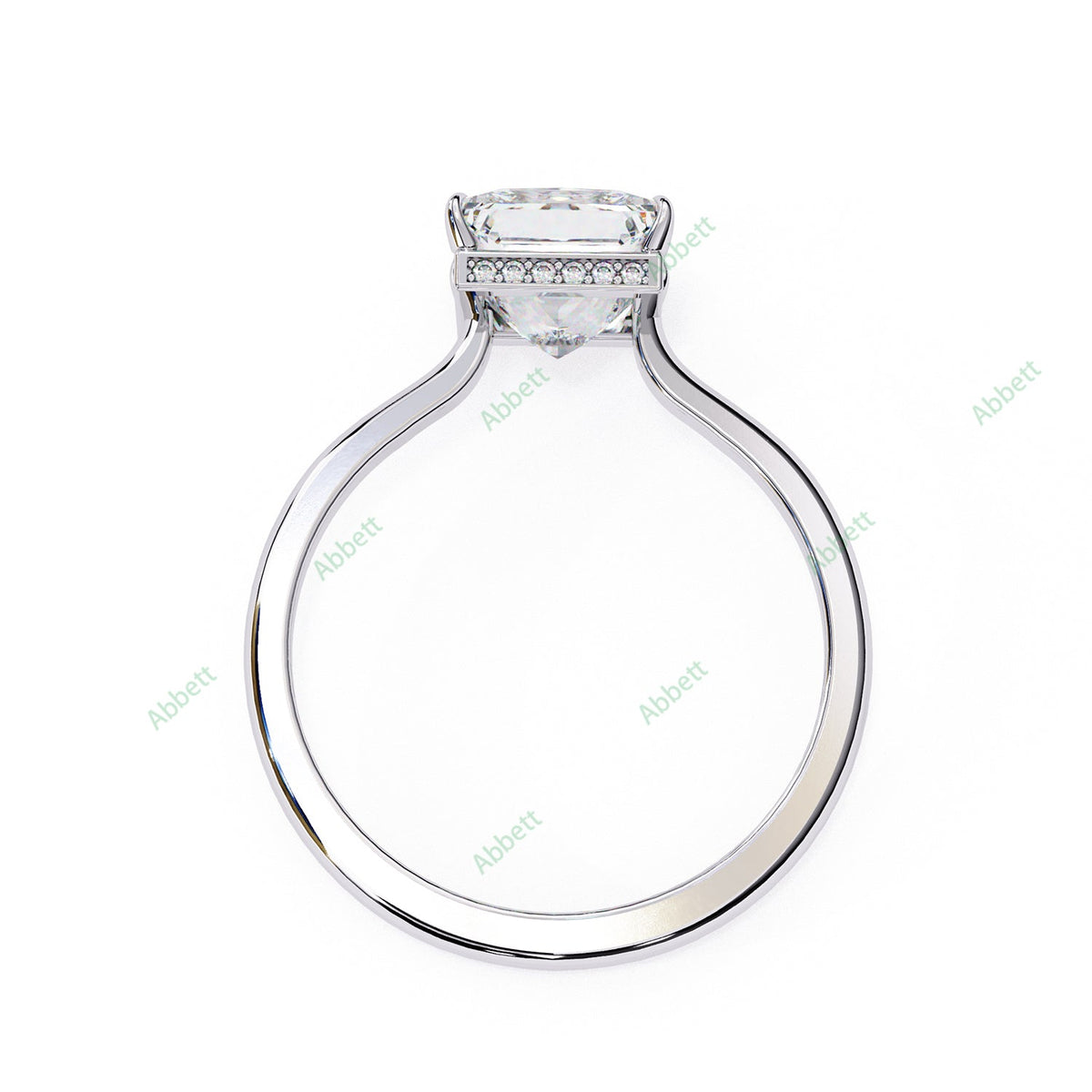 Hidden Halo Engagement Ring ENHI1520