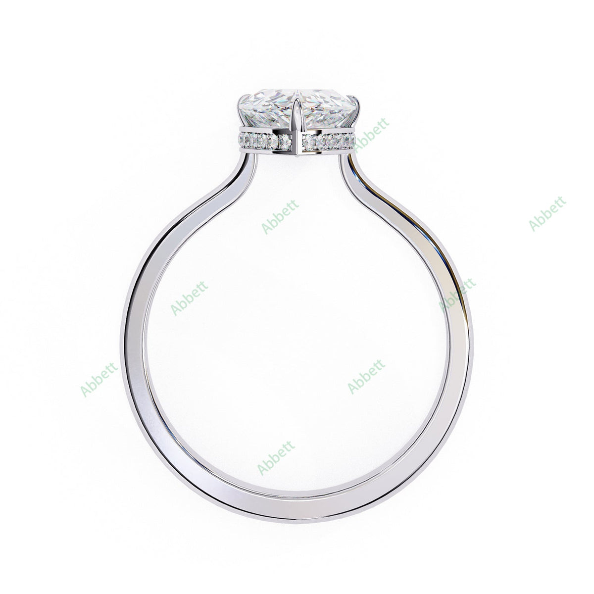 Hidden Halo Engagement Ring ENHI1521