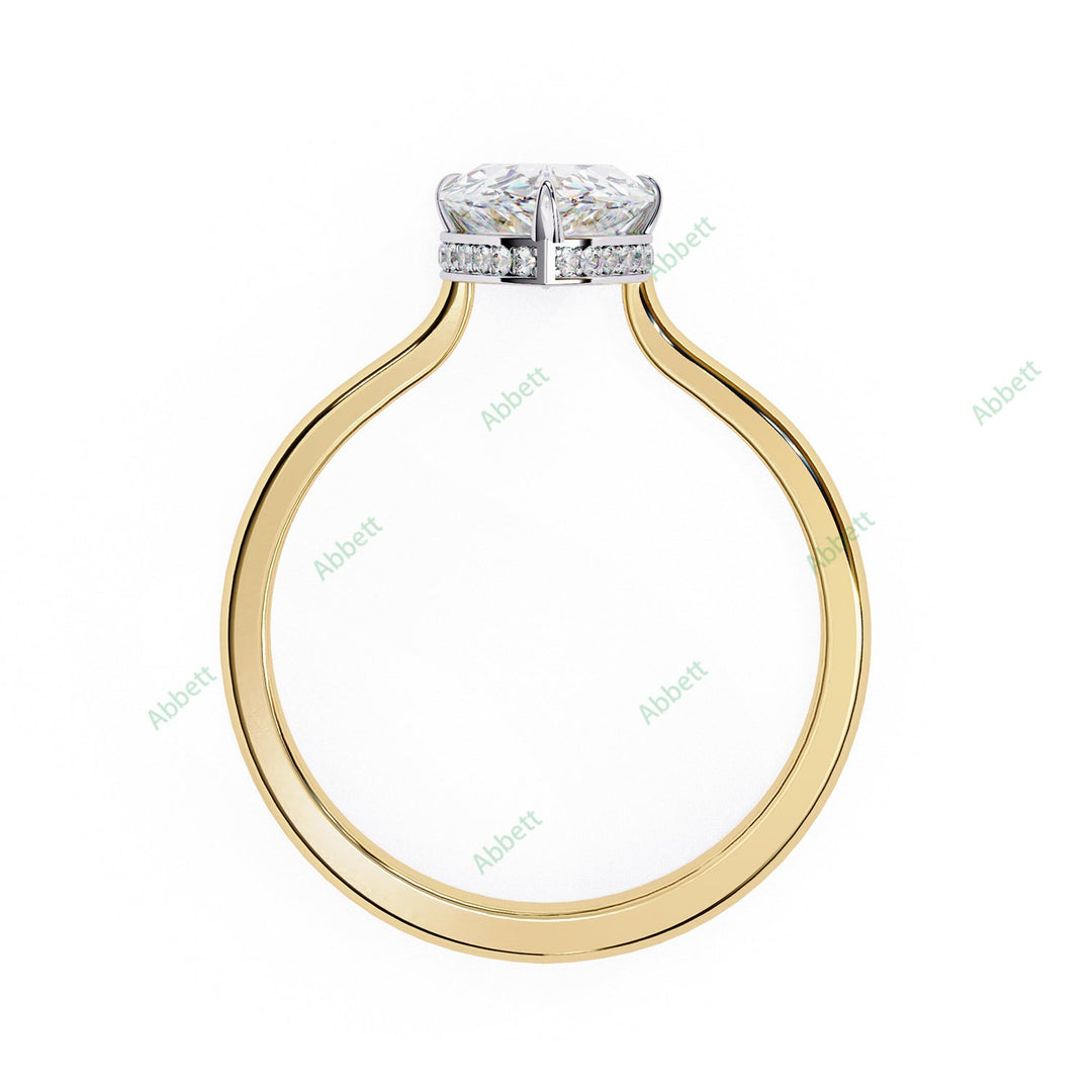 Hidden Halo Engagement Ring ENHI1521