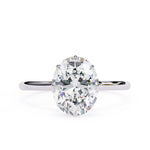 Load image into Gallery viewer, Hidden Halo Engagement Ring ENHI1522