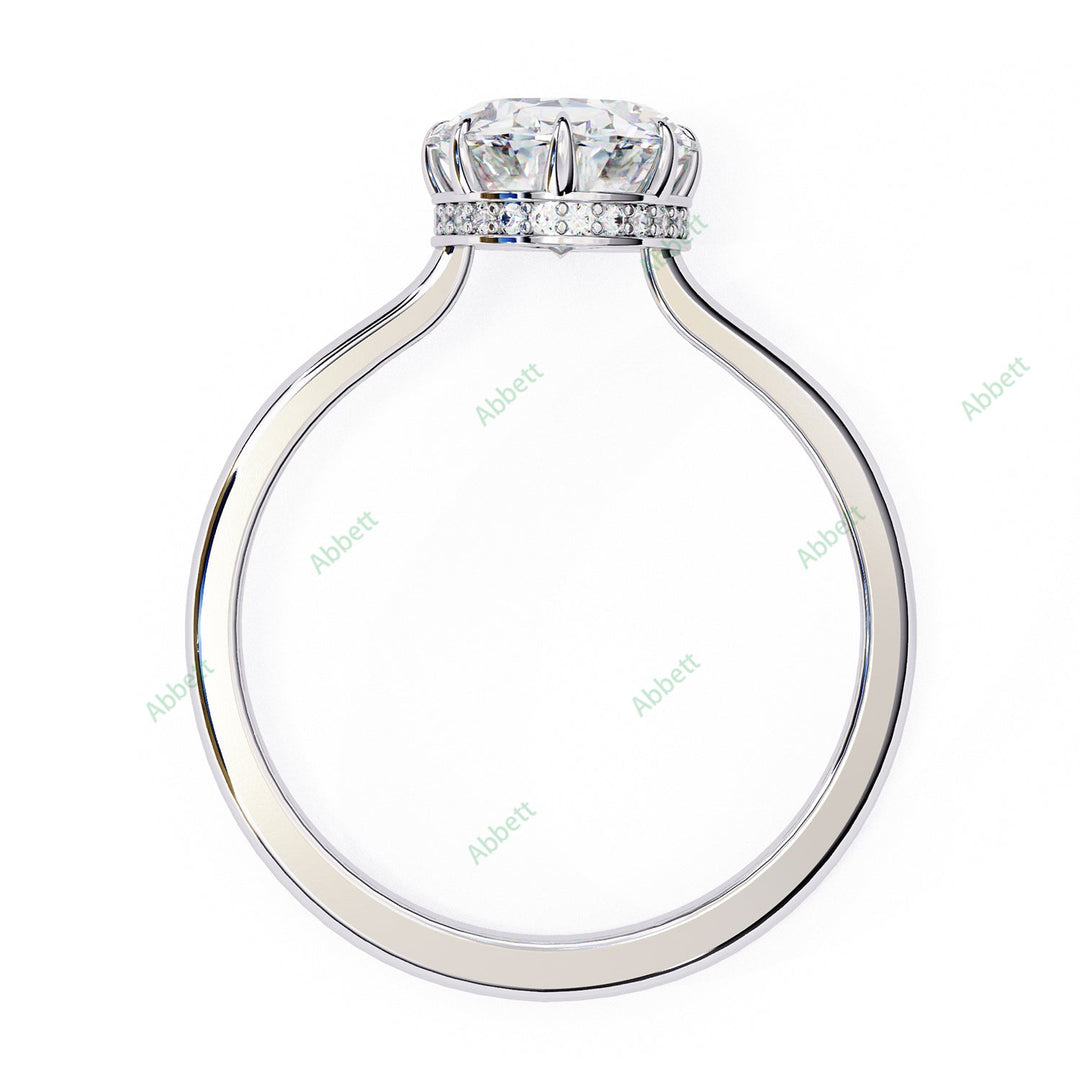 Hidden Halo Engagement Ring ENHI1522