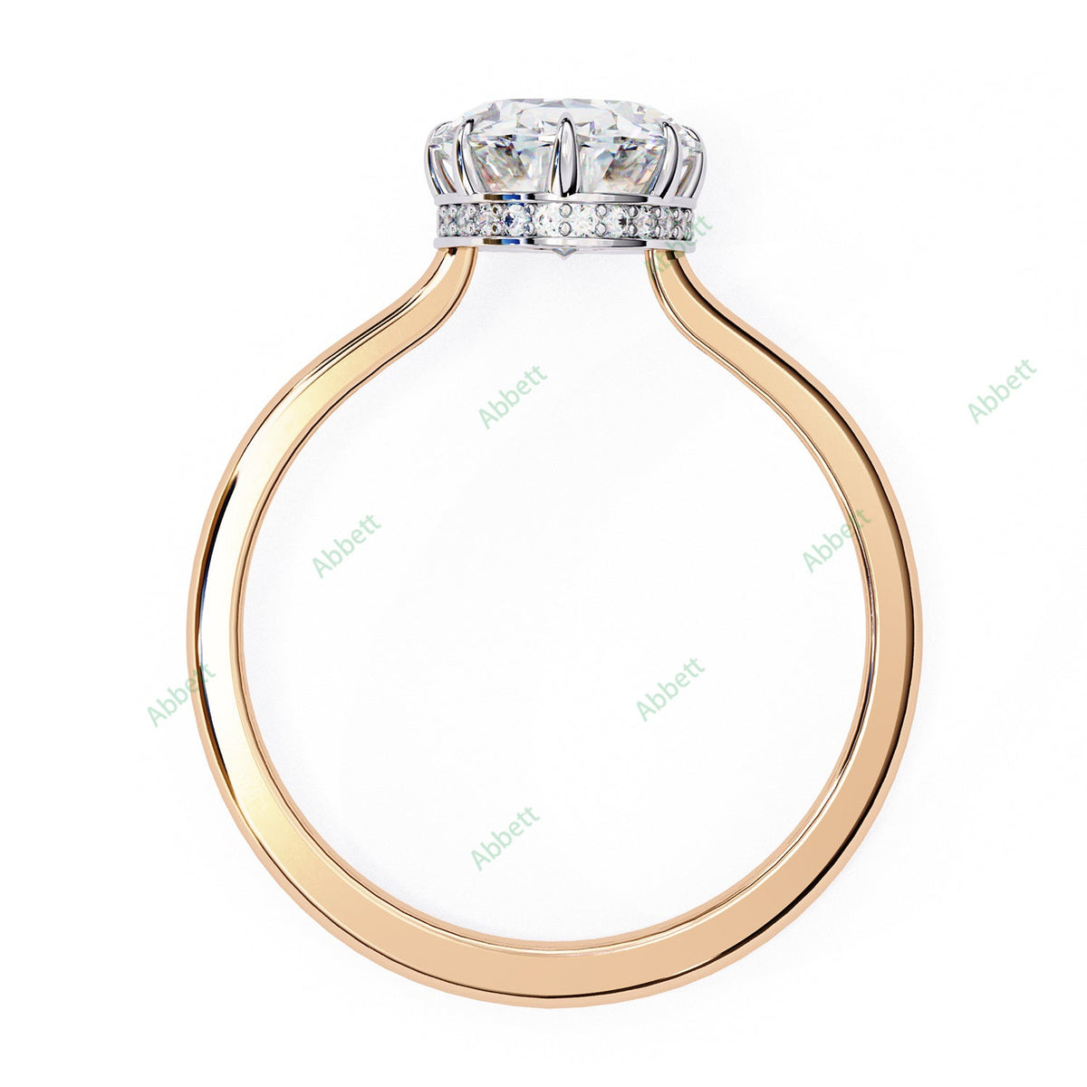 Hidden Halo Engagement Ring ENHI1522