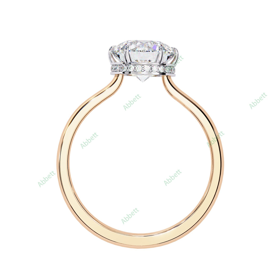 Hidden Halo Engagement Ring ENHI1523