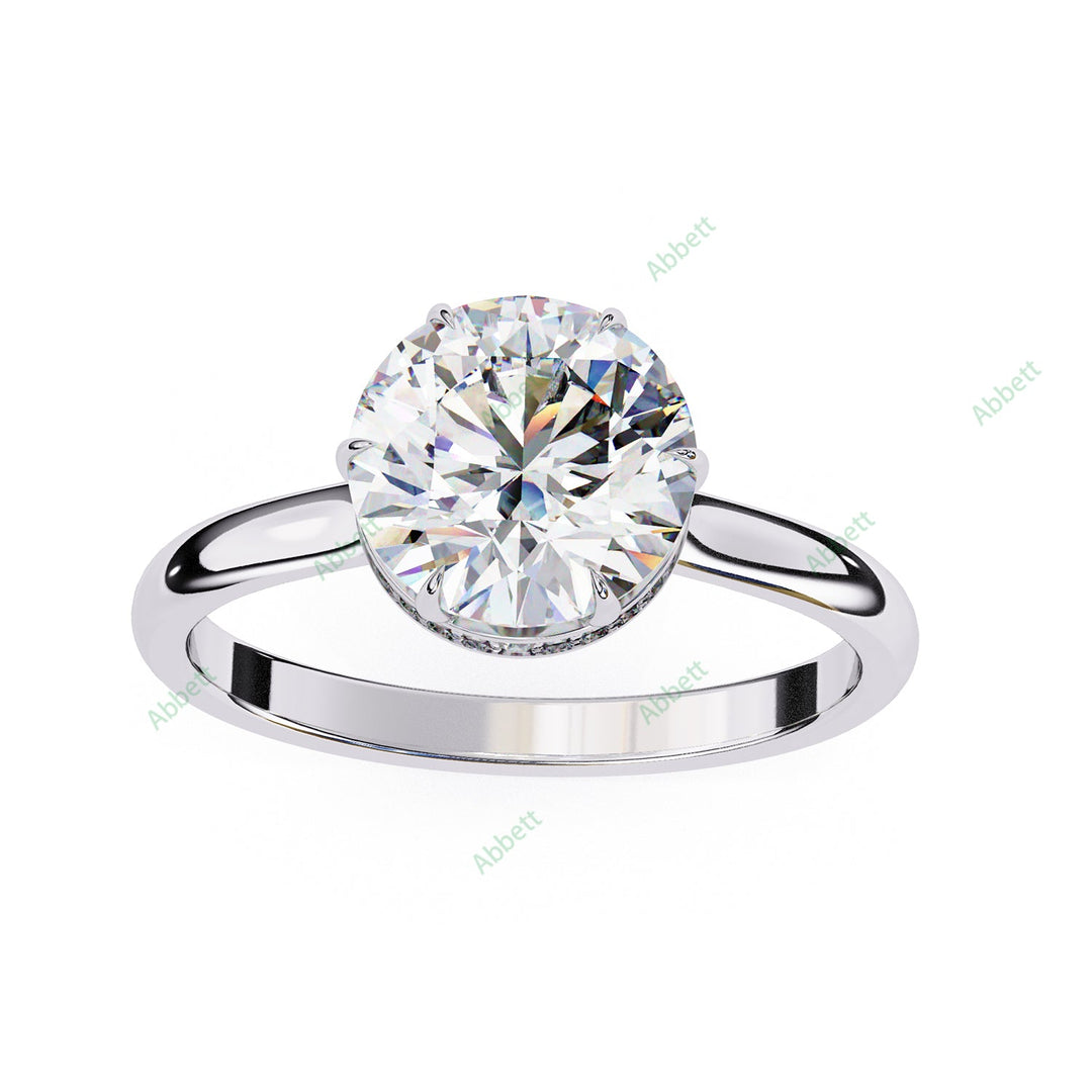 Hidden Halo Engagement Ring ENHI1523