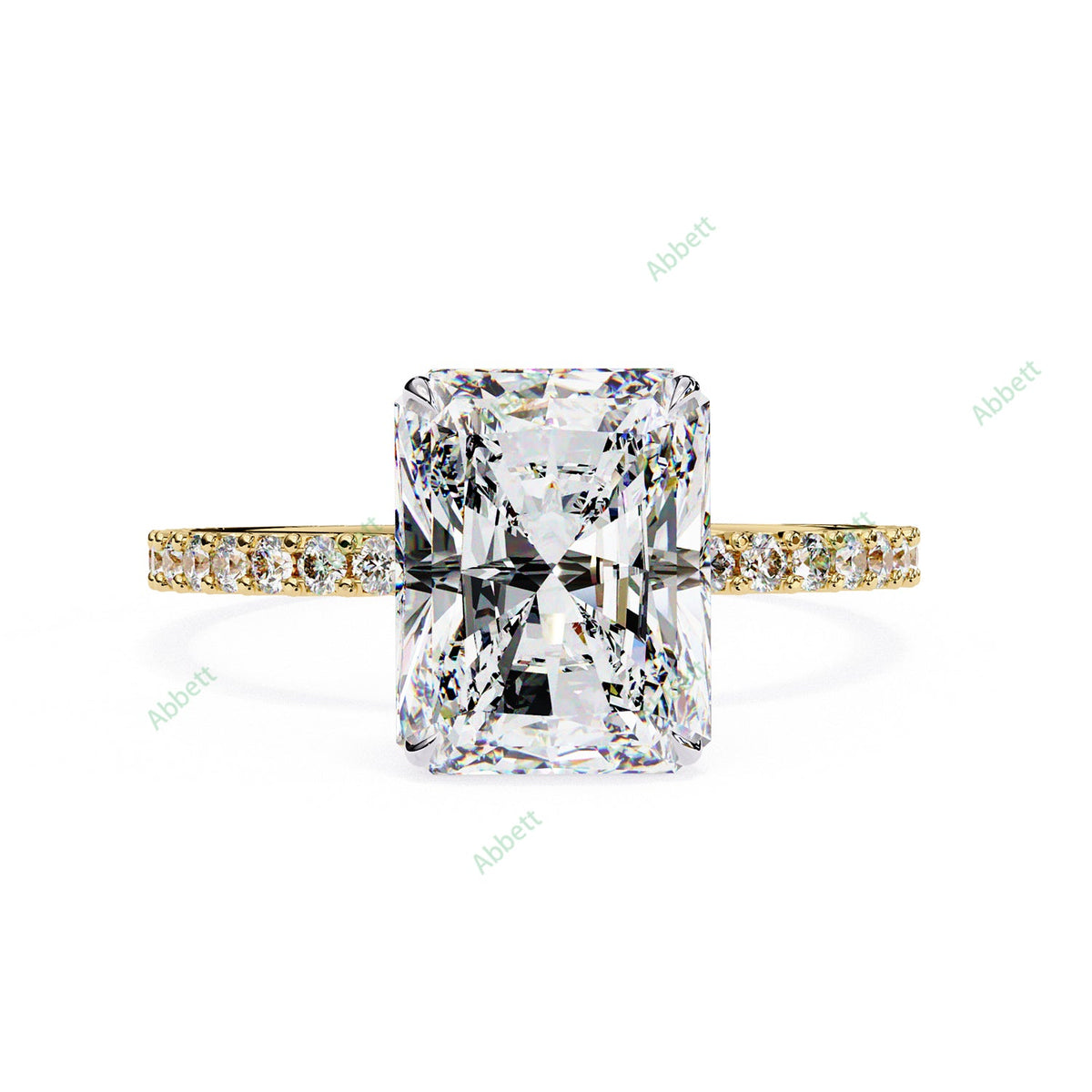 Hidden Halo Engagement Ring ENHI1524