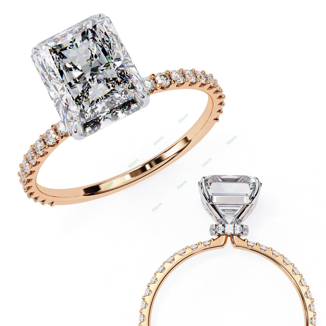 Hidden Halo Engagement Ring ENHI1524