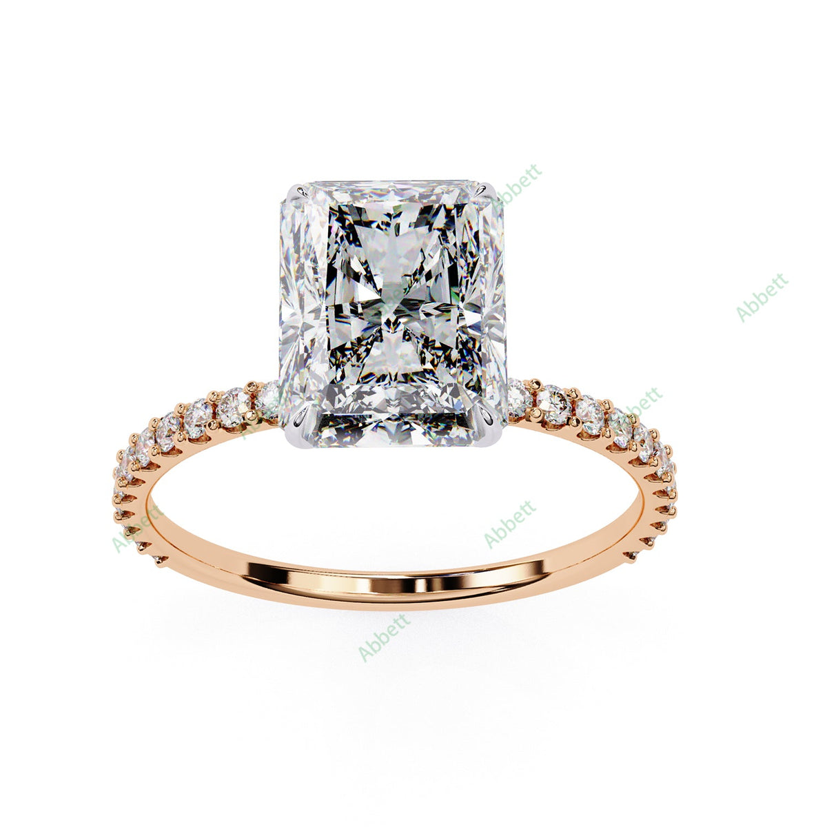Hidden Halo Engagement Ring ENHI1524