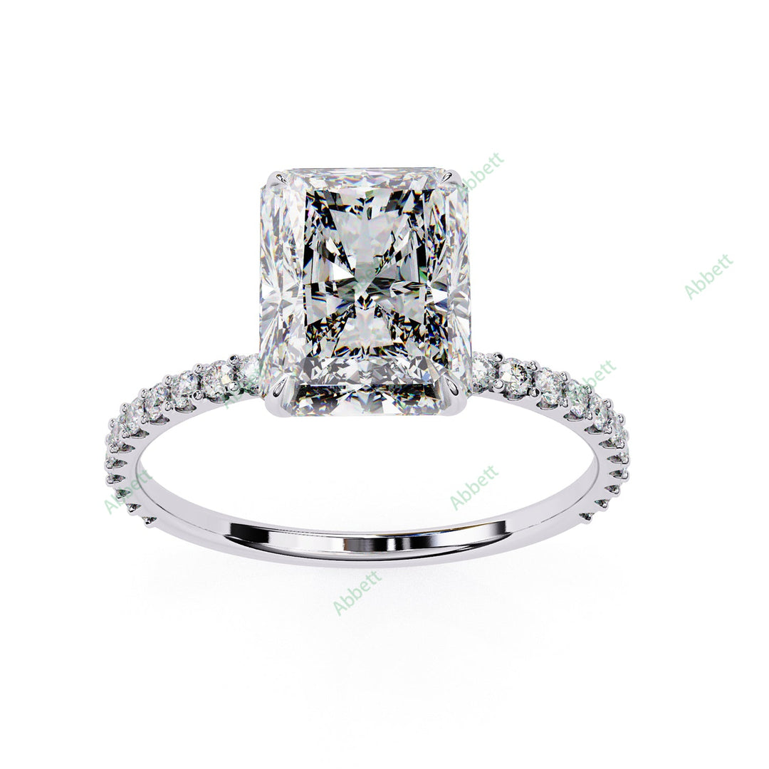 Hidden Halo Engagement Ring ENHI1524