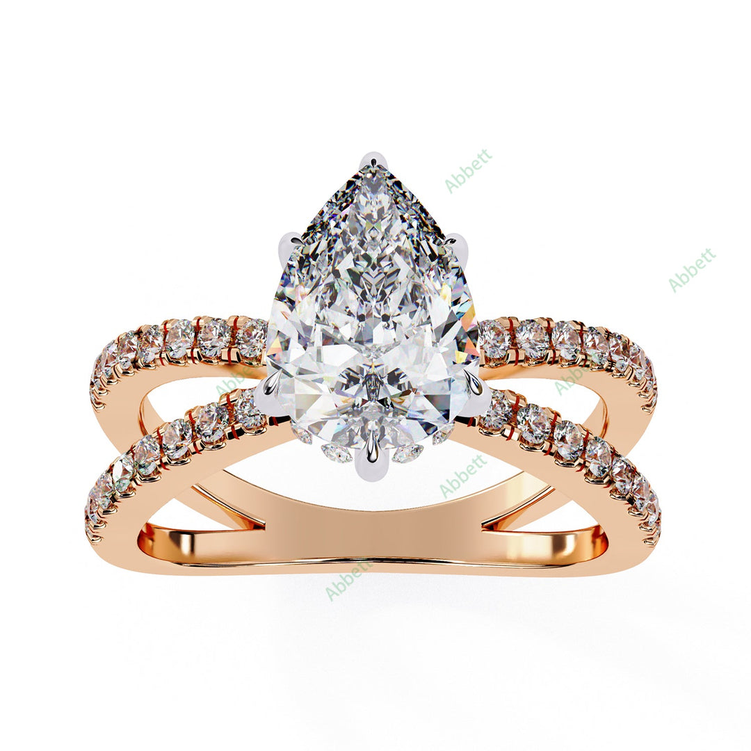 Hidden Halo Engagement Ring ENHI1531
