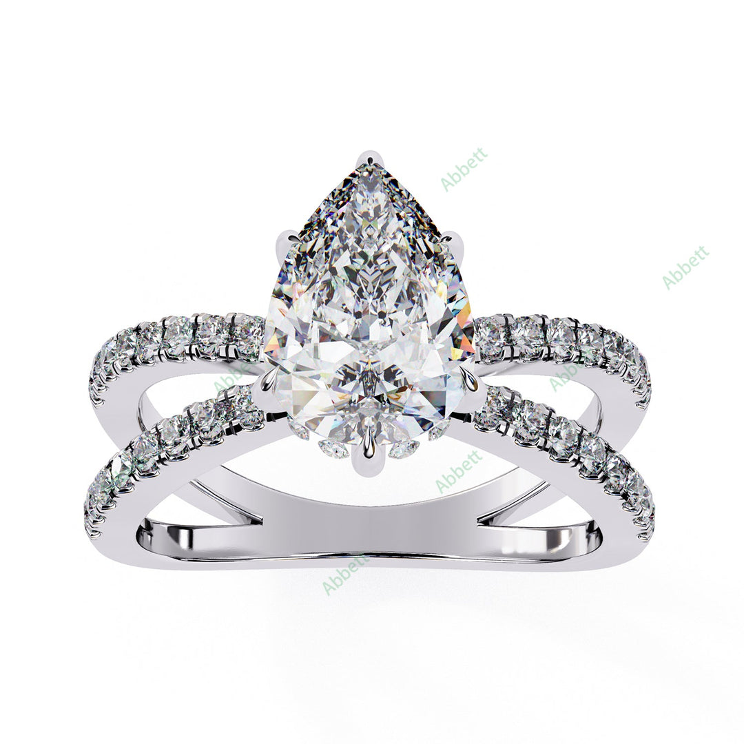 Hidden Halo Engagement Ring ENHI1531