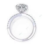 Load image into Gallery viewer, Hidden Halo Engagement Ring ENHI1532
