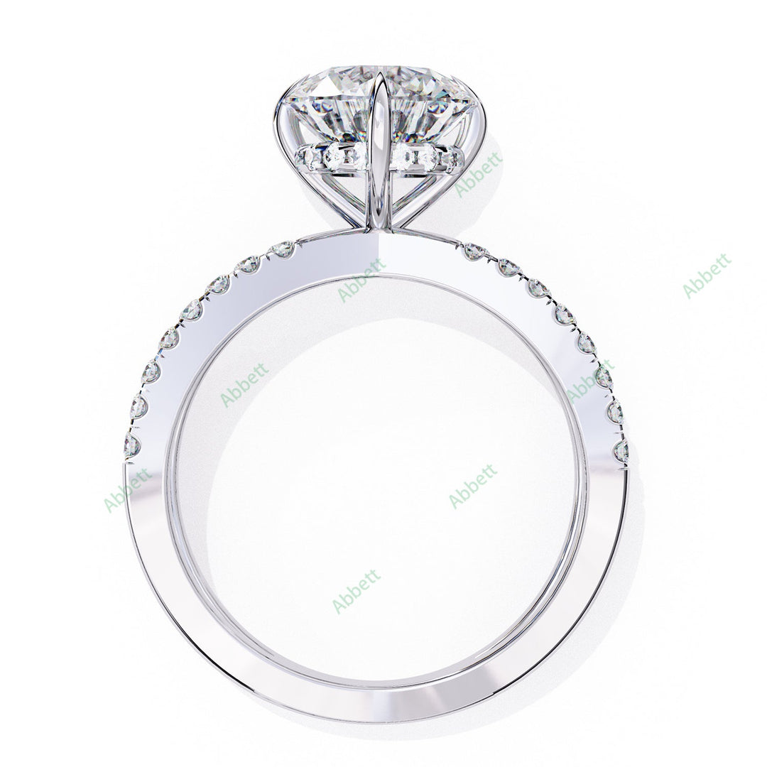 Hidden Halo Engagement Ring ENHI1532