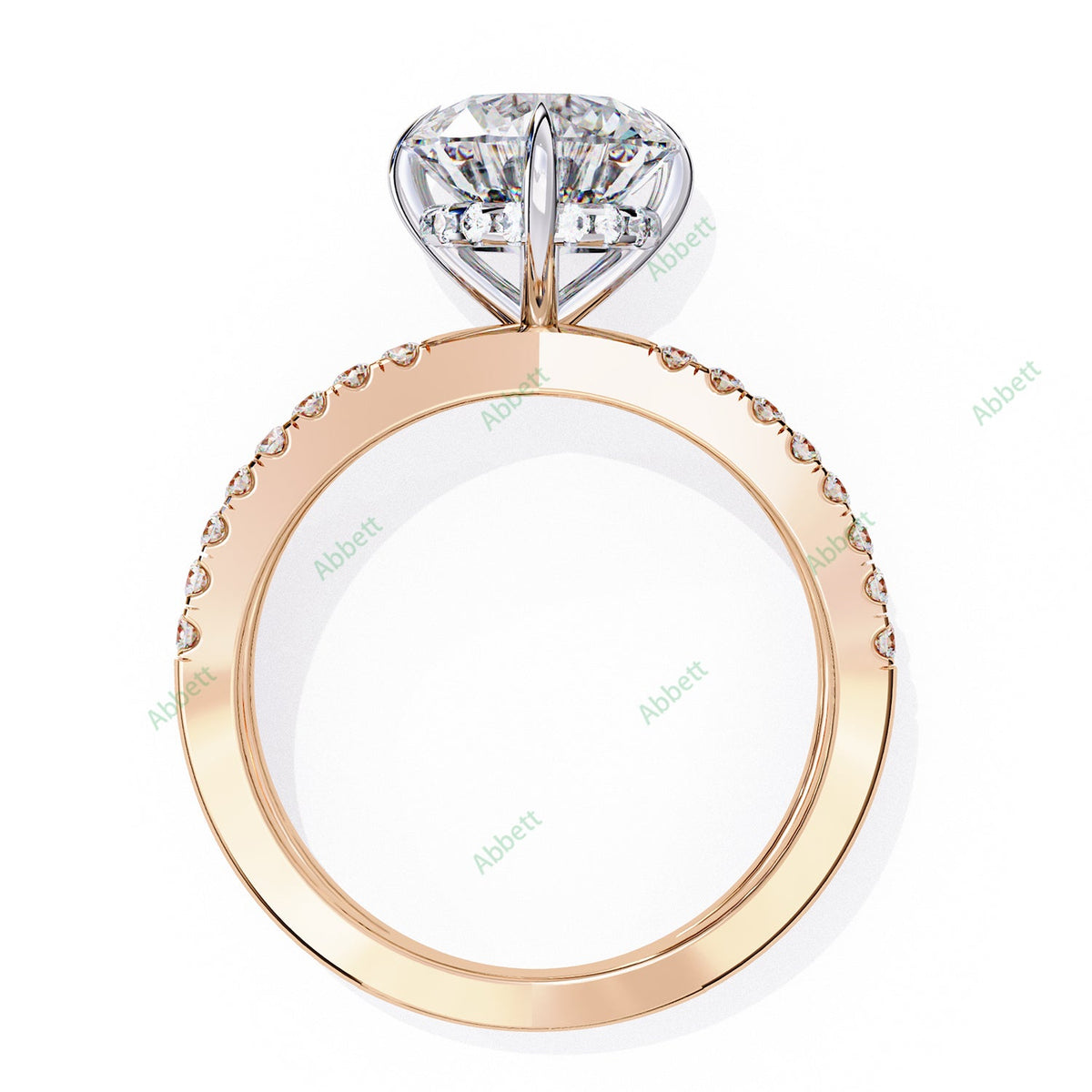 Hidden Halo Engagement Ring ENHI1532