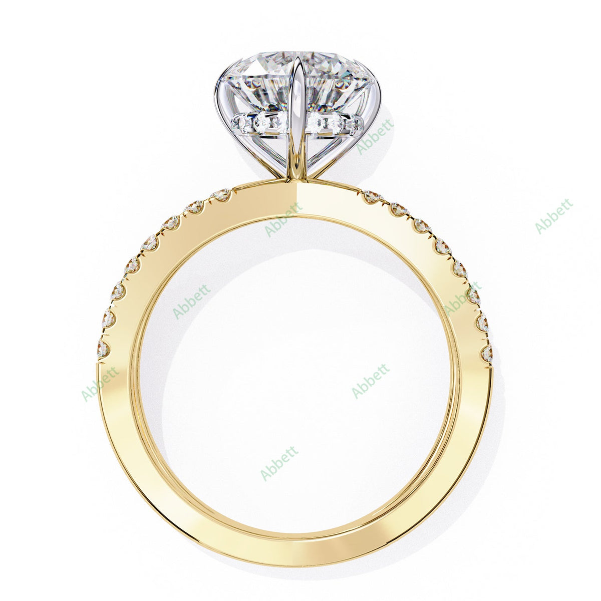 Hidden Halo Engagement Ring ENHI1532