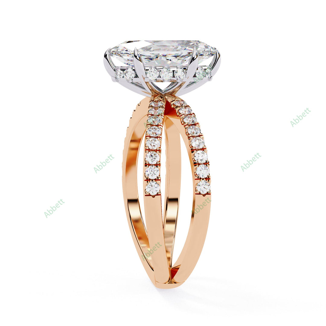 Hidden Halo Engagement Ring ENHI1533