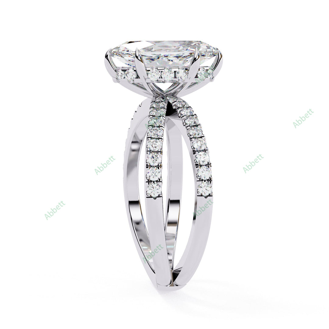 Hidden Halo Engagement Ring ENHI1533