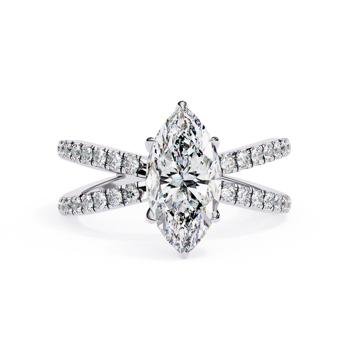 Hidden Halo Engagement Ring ENHI1533