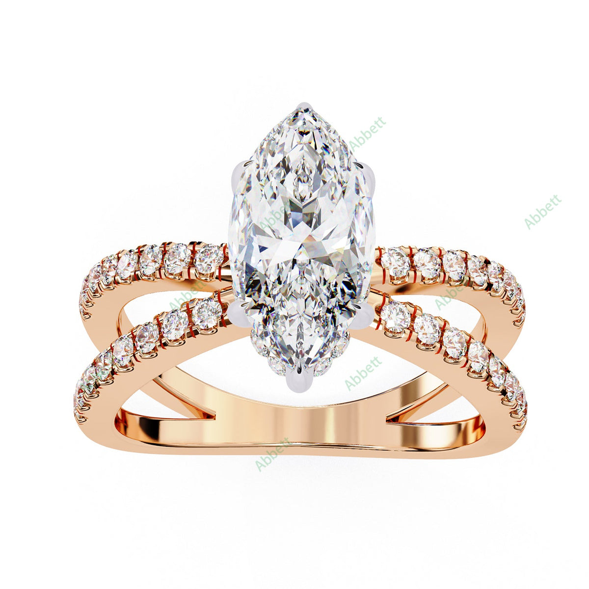 Hidden Halo Engagement Ring ENHI1533
