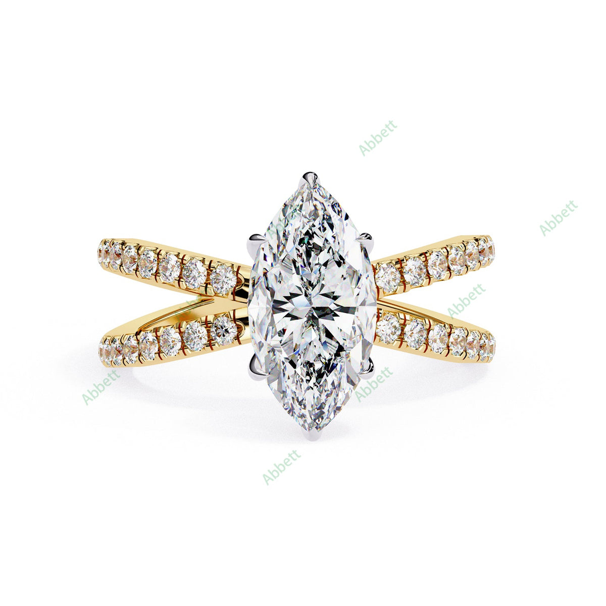 Hidden Halo Engagement Ring ENHI1533