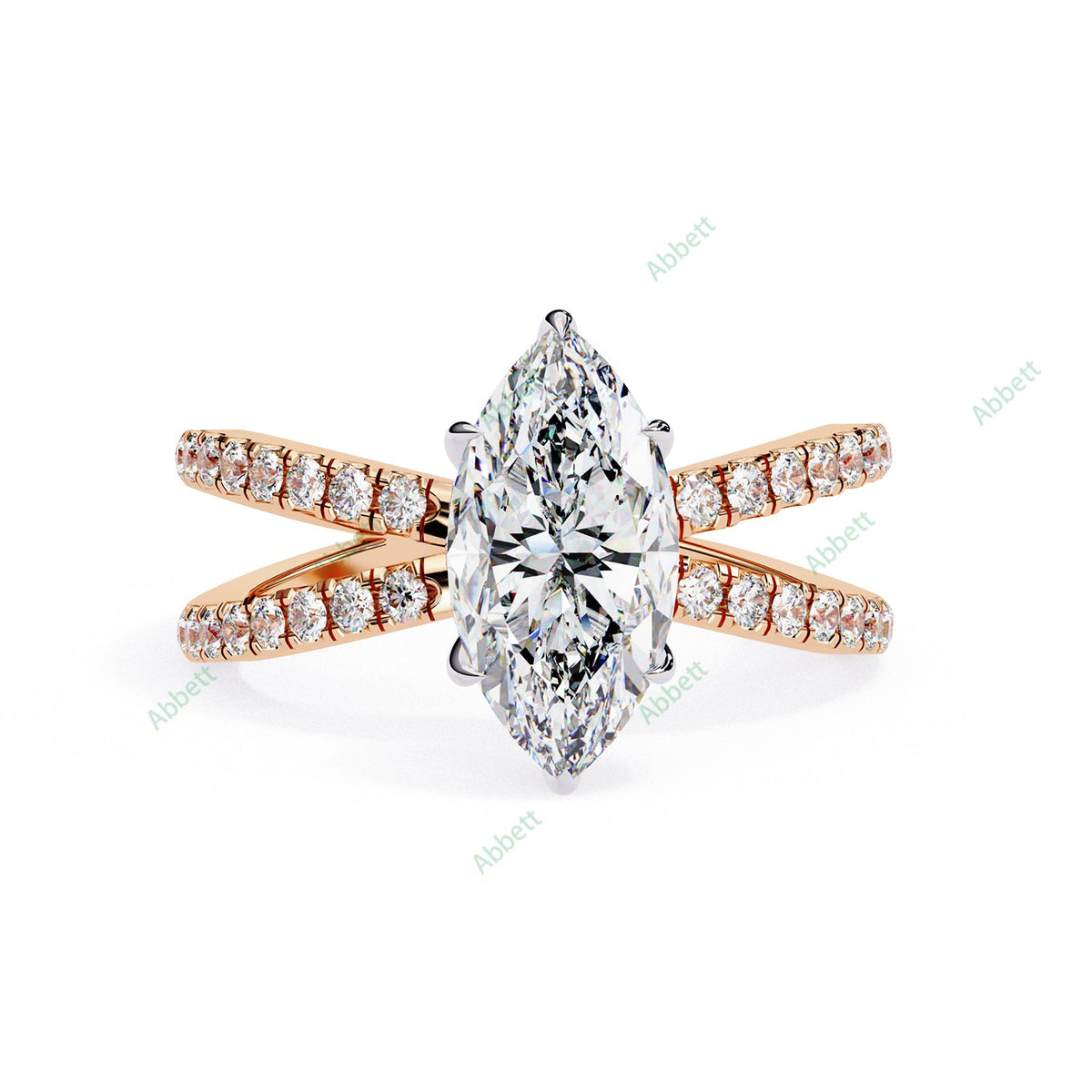 Hidden Halo Engagement Ring ENHI1533