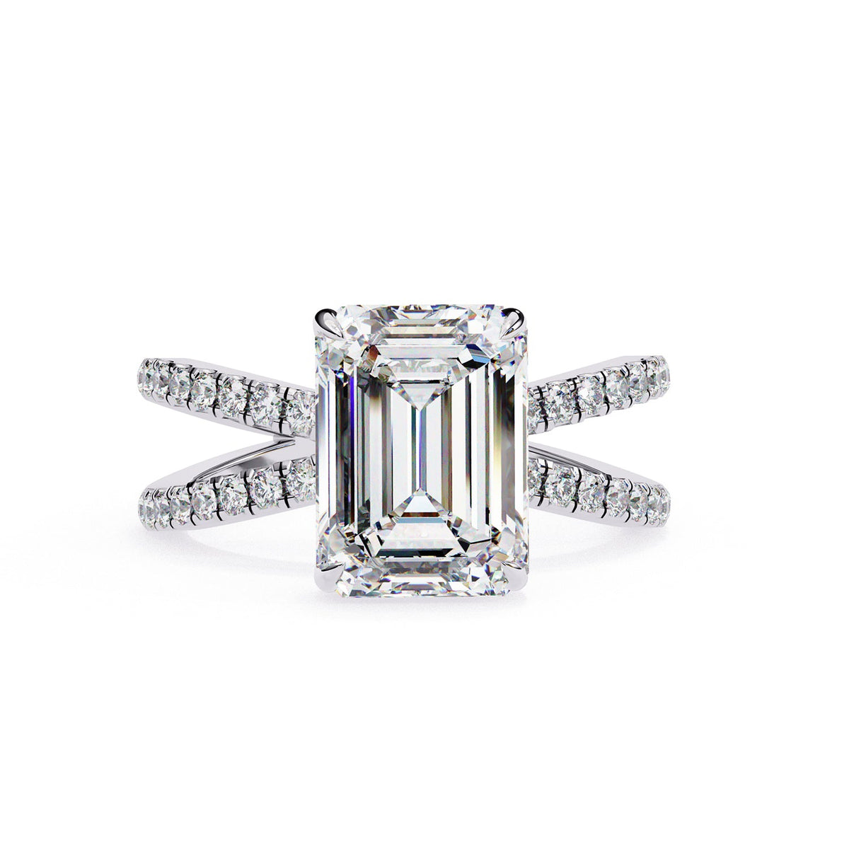 Hidden Halo Engagement Ring ENHI1535