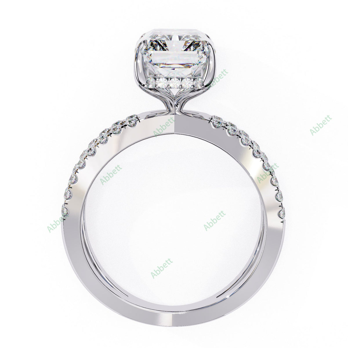 Hidden Halo Engagement Ring ENHI1535