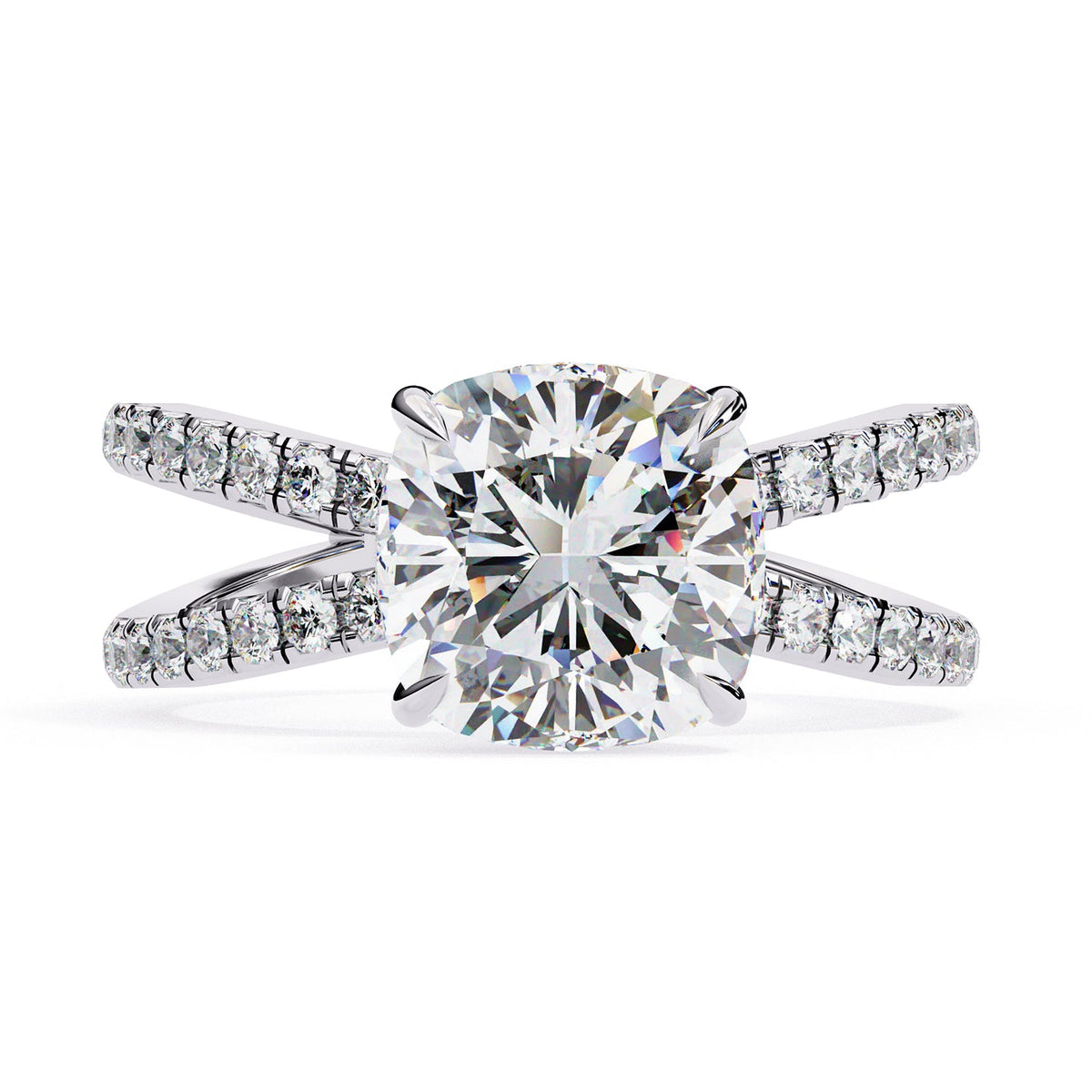 Hidden Halo Engagement Ring ENHI1536