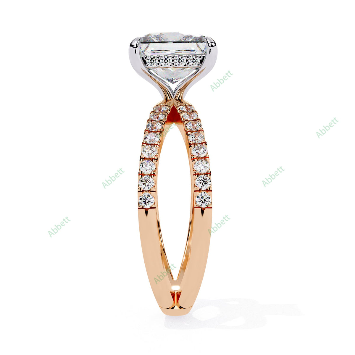 Hidden Halo Engagement Ring ENHI1537