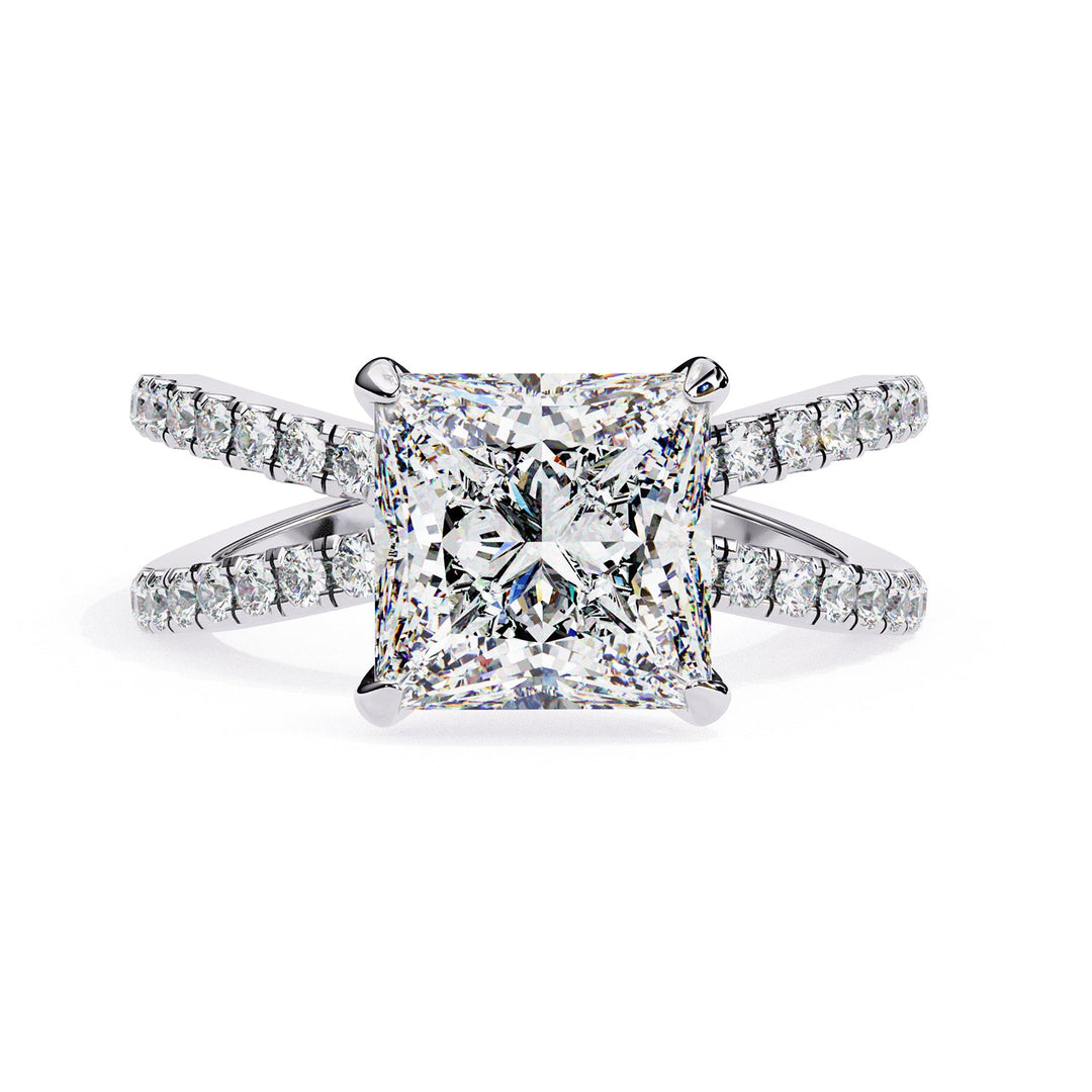 Hidden Halo Engagement Ring ENHI1537
