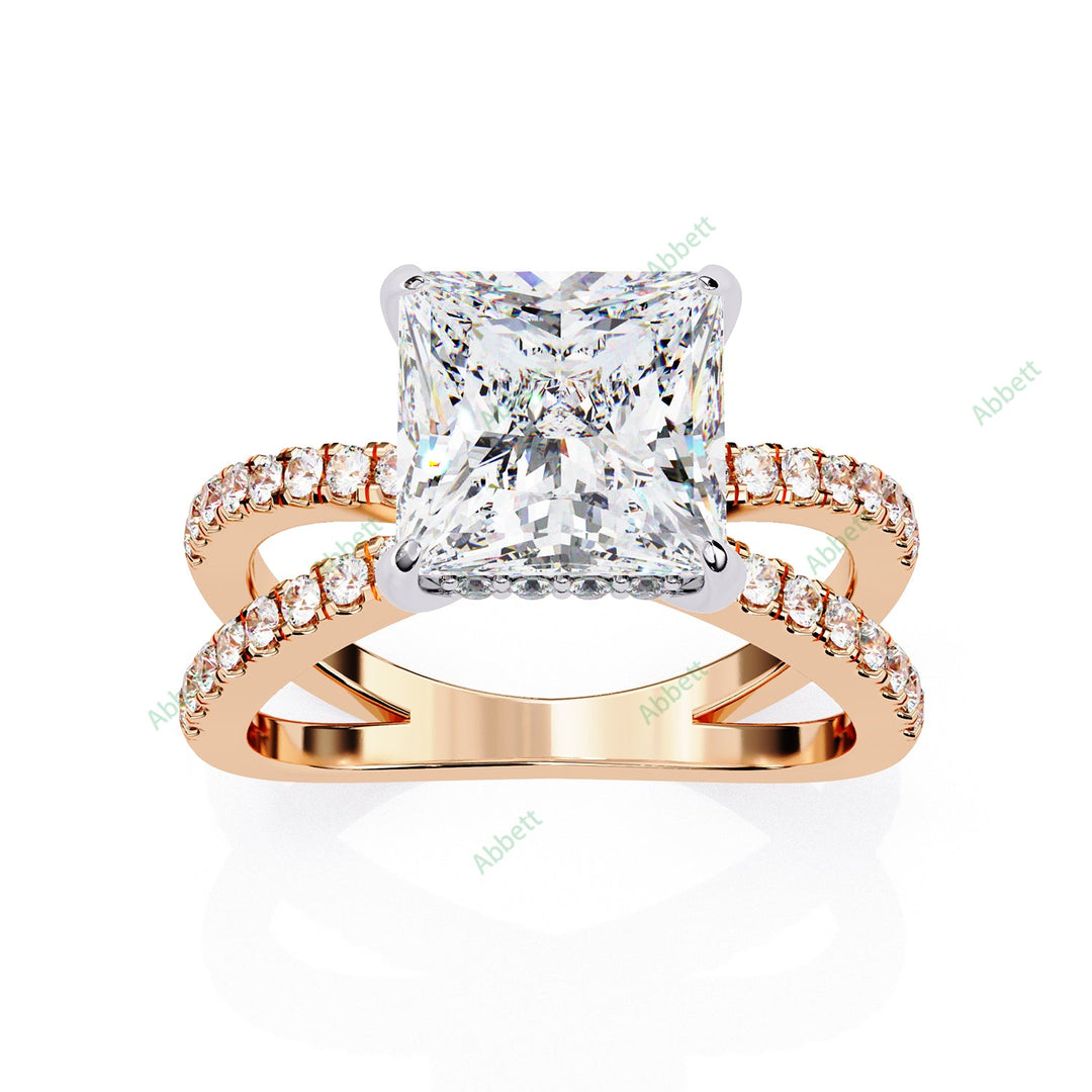 Hidden Halo Engagement Ring ENHI1537