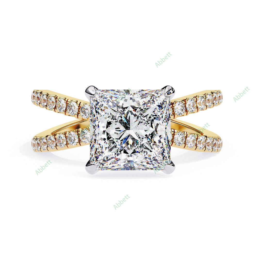 Hidden Halo Engagement Ring ENHI1537