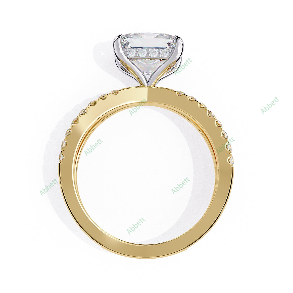 Hidden Halo Engagement Ring ENHI1537
