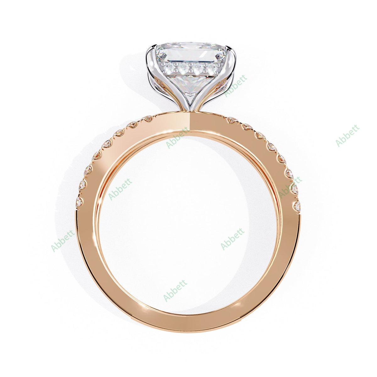 Hidden Halo Engagement Ring ENHI1537