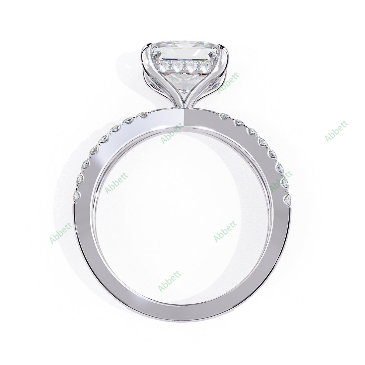 Hidden Halo Engagement Ring ENHI1537