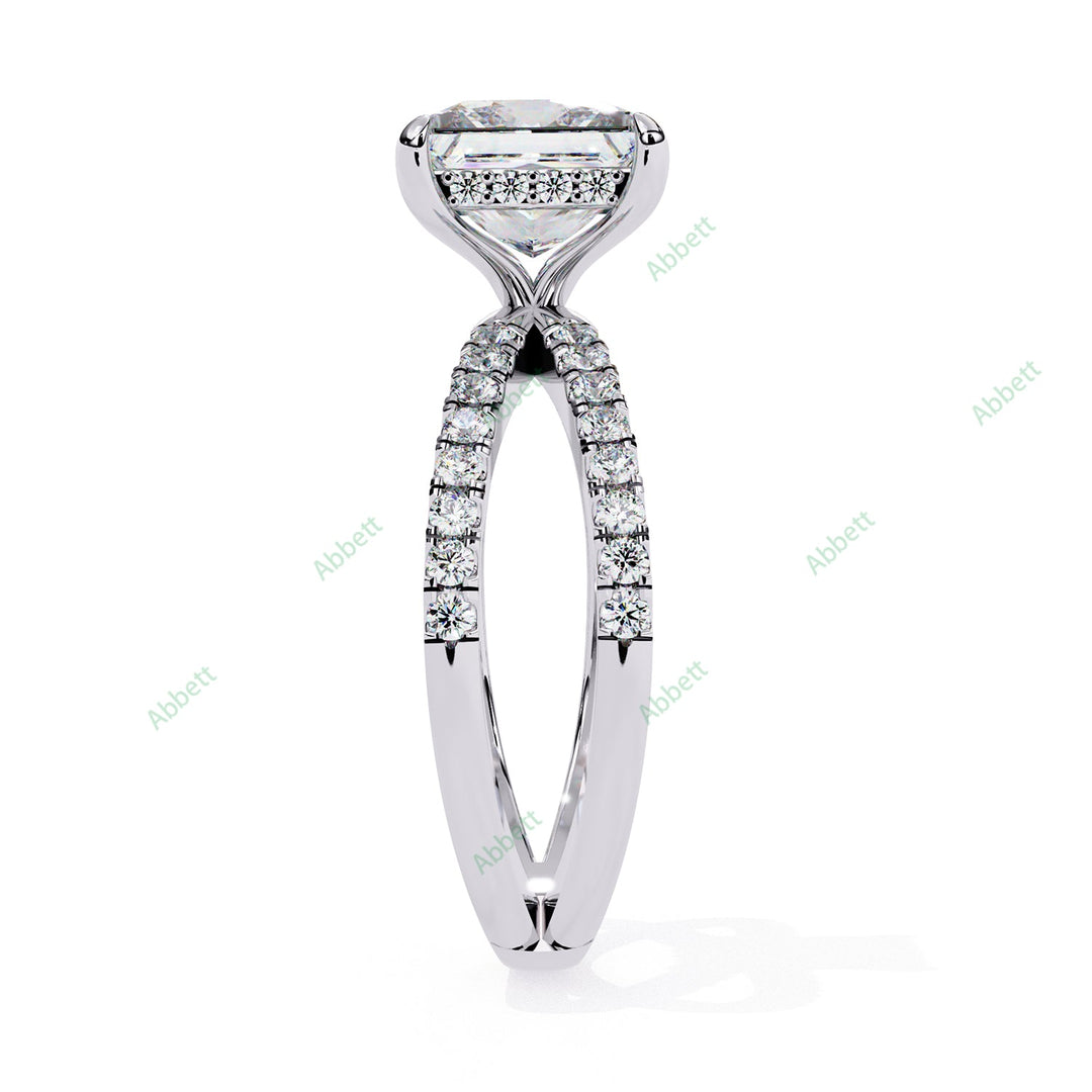 Hidden Halo Engagement Ring ENHI1537
