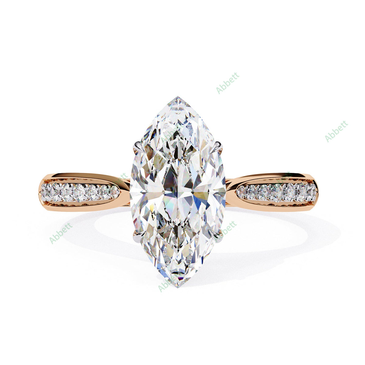 Hidden Halo Engagement Ring ENHI1555