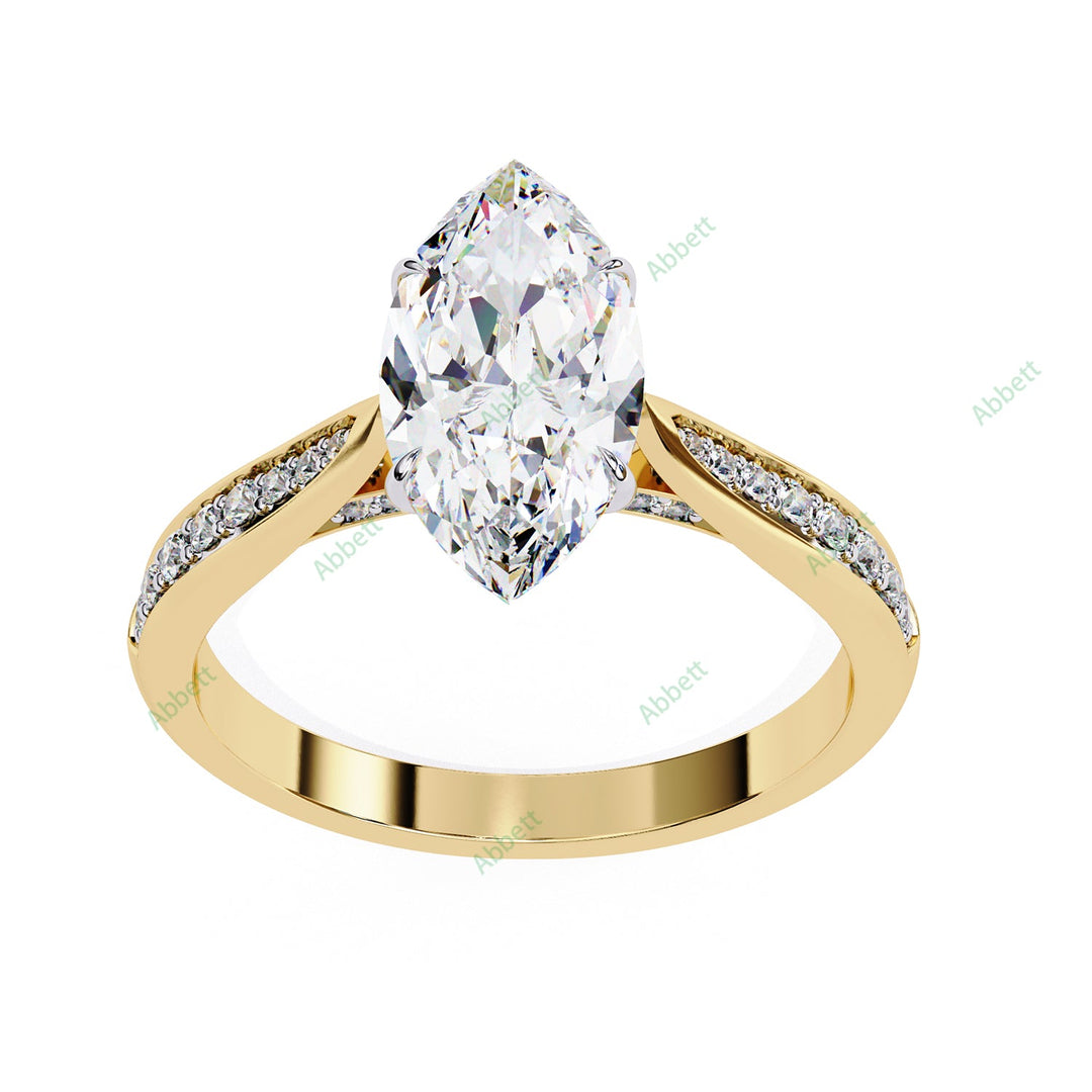 Hidden Halo Engagement Ring ENHI1555