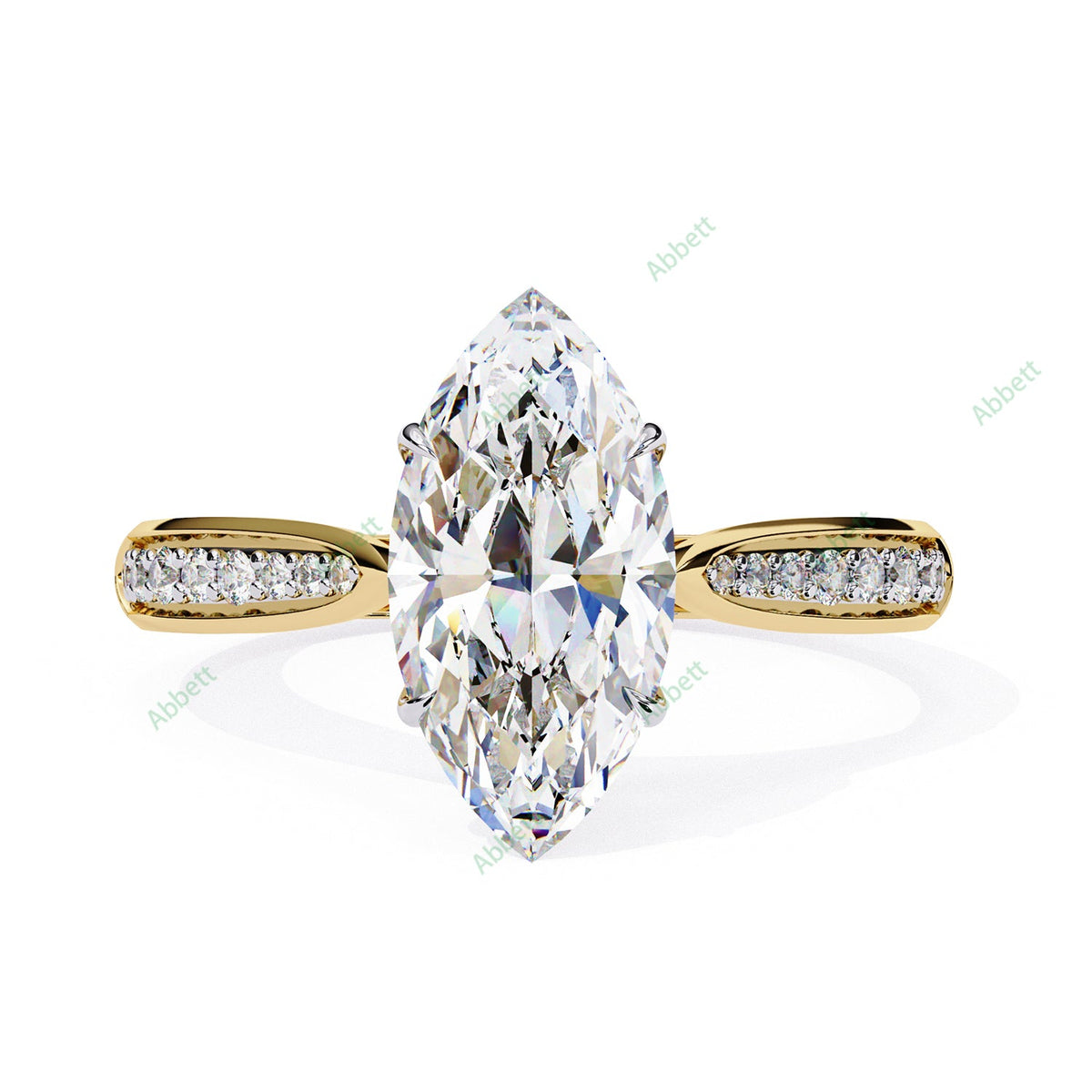 Hidden Halo Engagement Ring ENHI1555