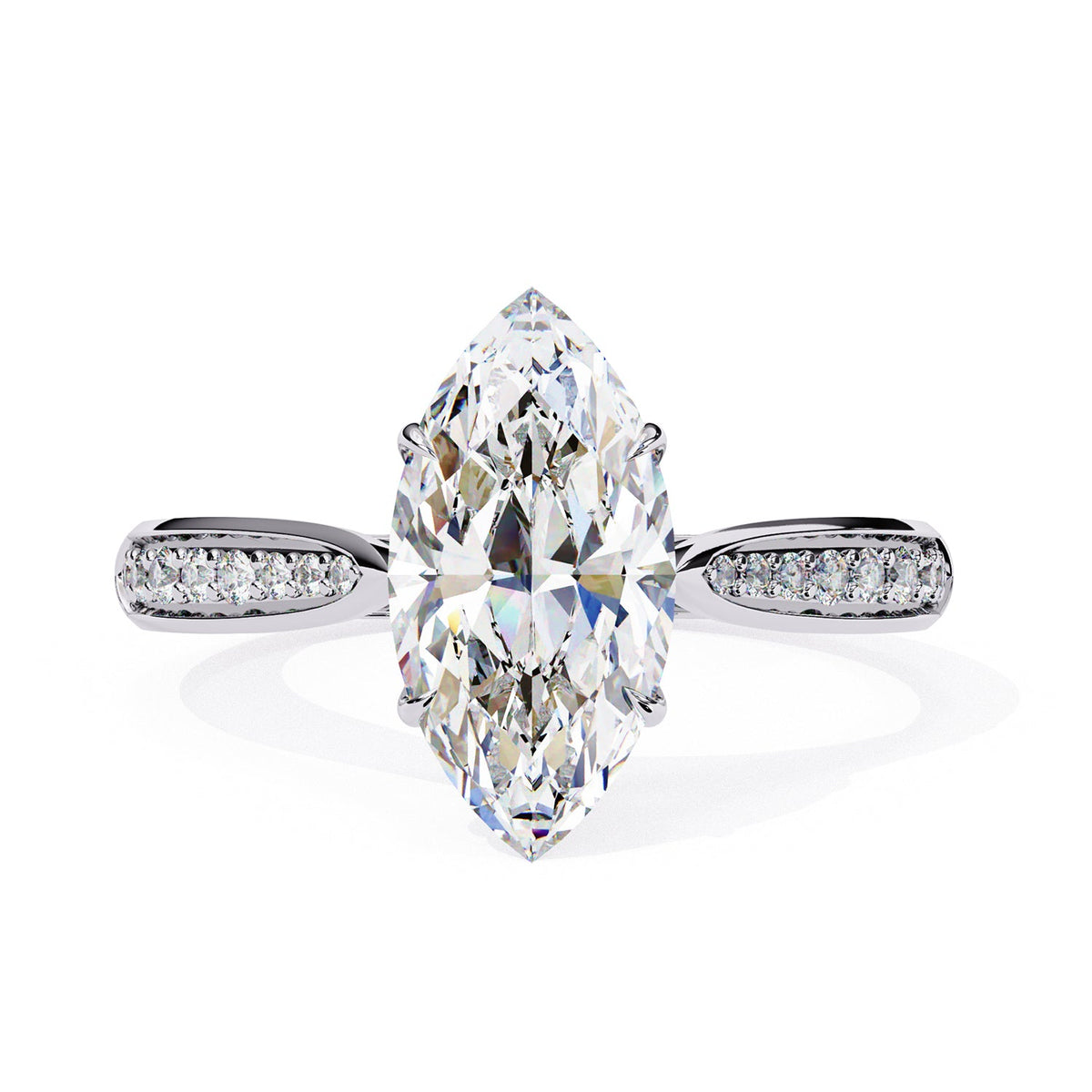 Hidden Halo Engagement Ring ENHI1555