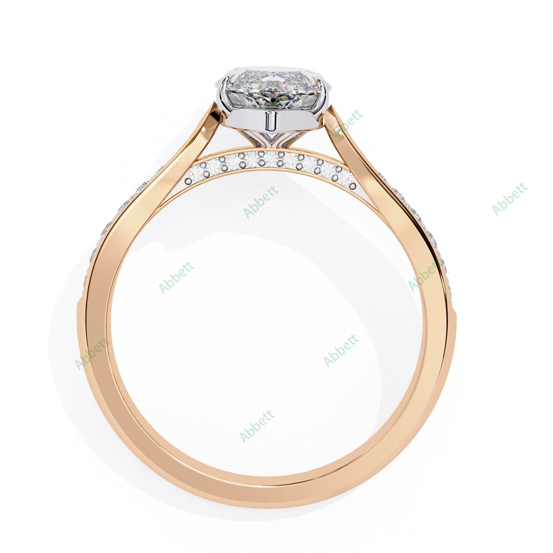 Hidden Halo Engagement Ring ENHI1555