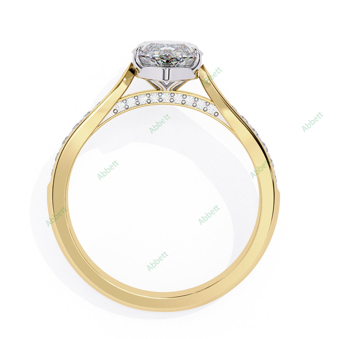 Hidden Halo Engagement Ring ENHI1555