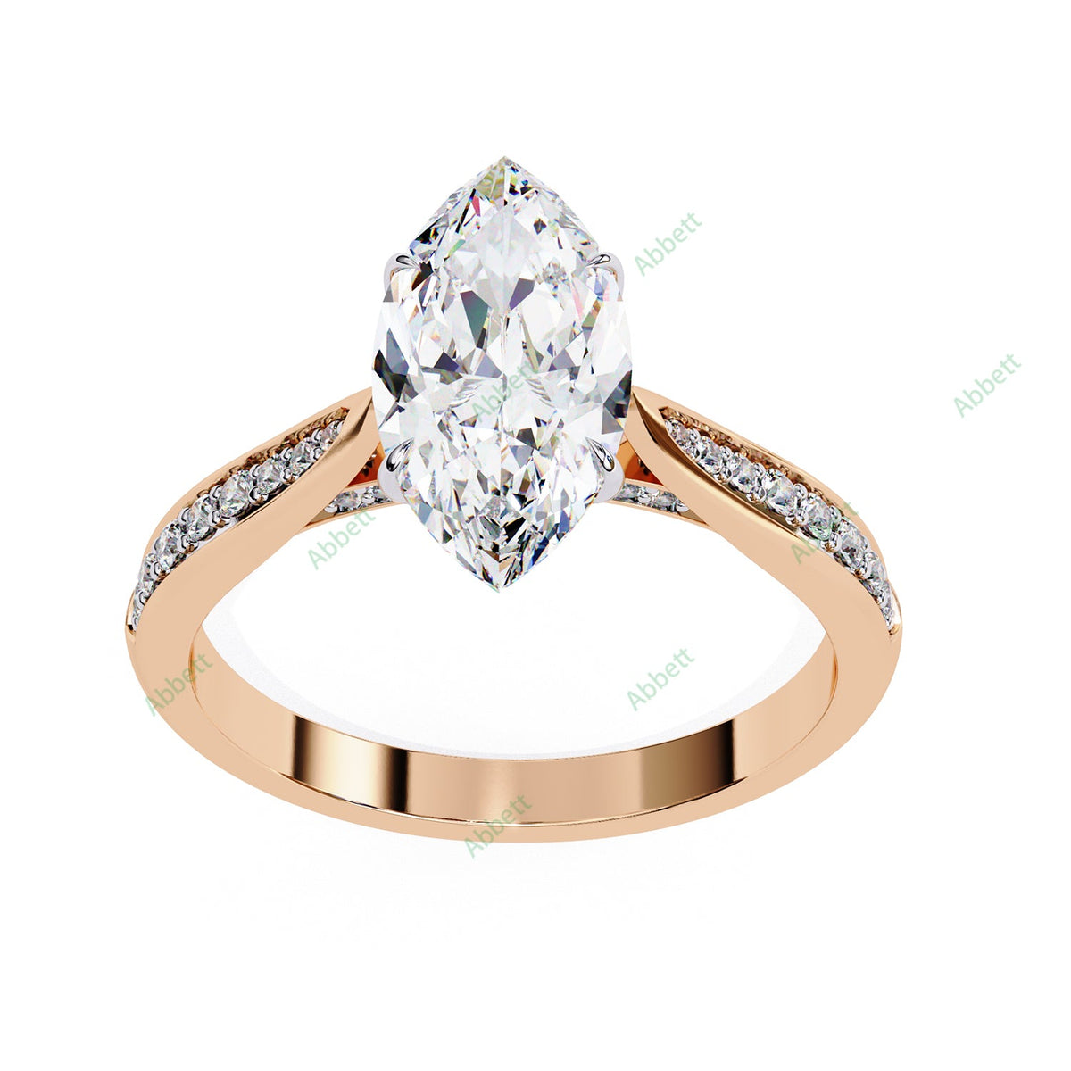 Hidden Halo Engagement Ring ENHI1555