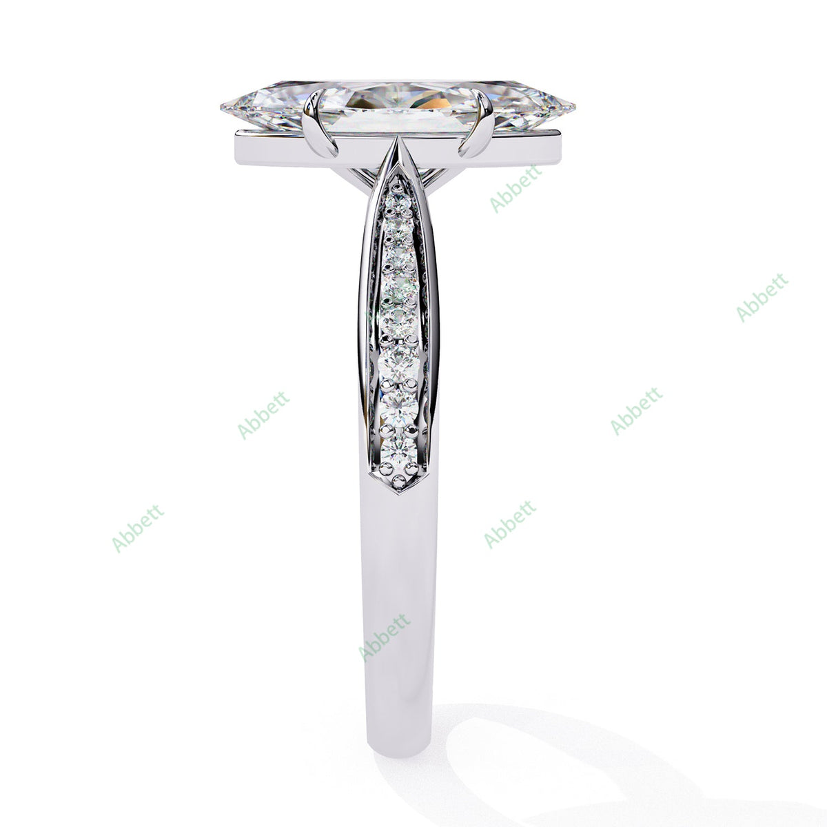 Hidden Halo Engagement Ring ENHI1555