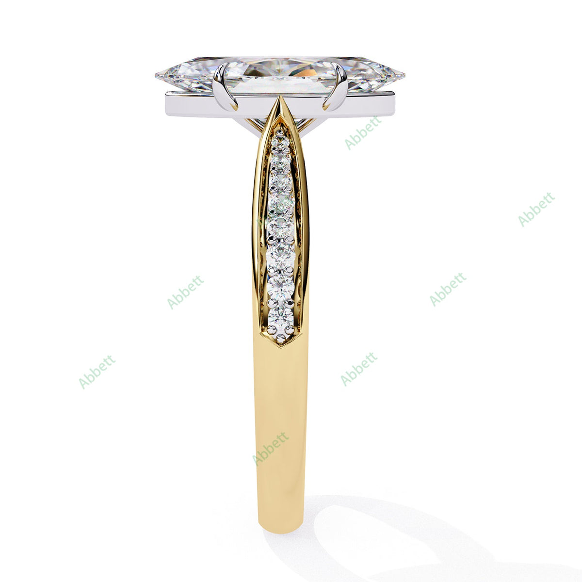 Hidden Halo Engagement Ring ENHI1555