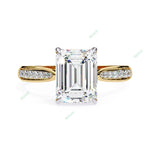 Load image into Gallery viewer, Hidden Halo Engagement Ring ENHI1556
