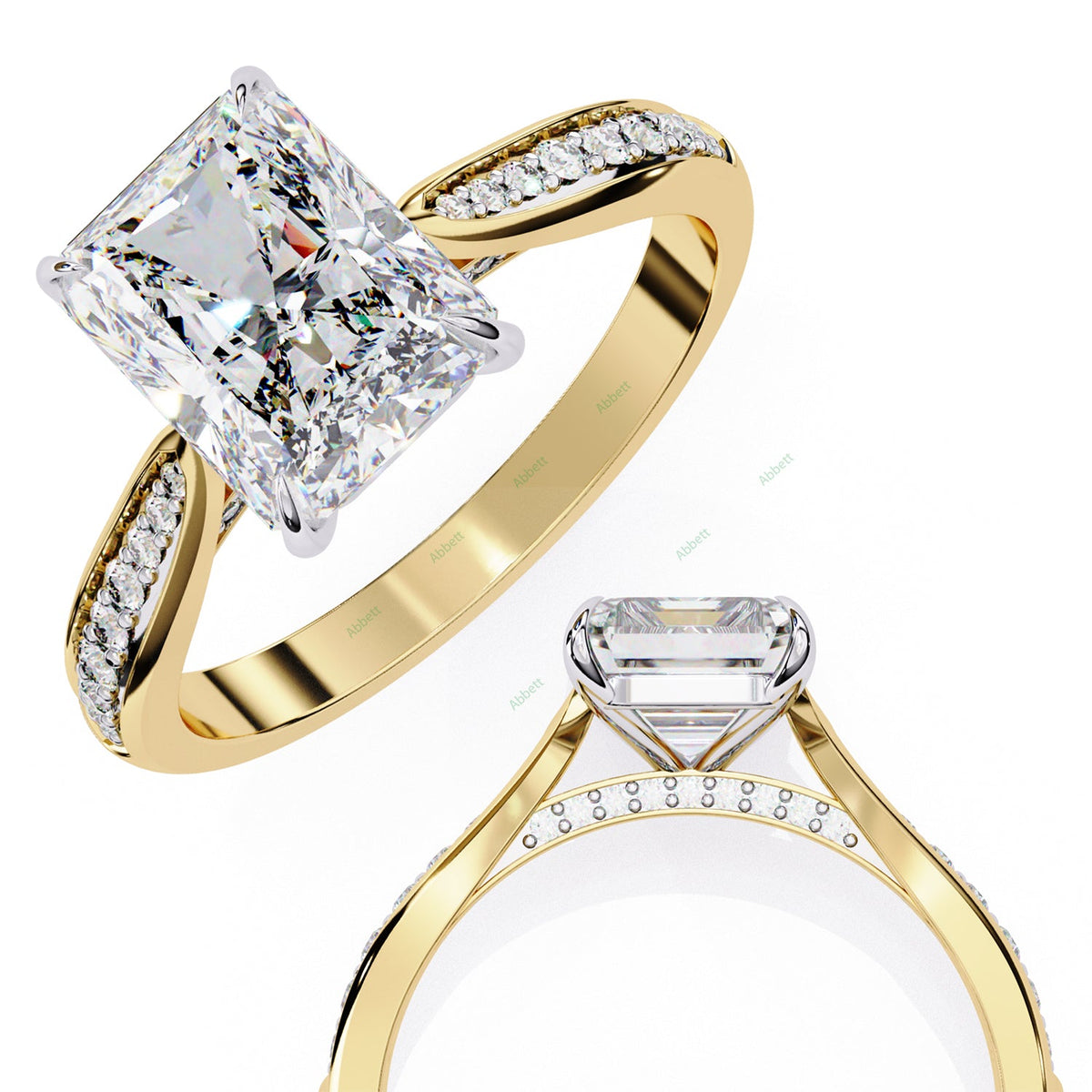 Hidden Halo Engagement Ring ENHI1557