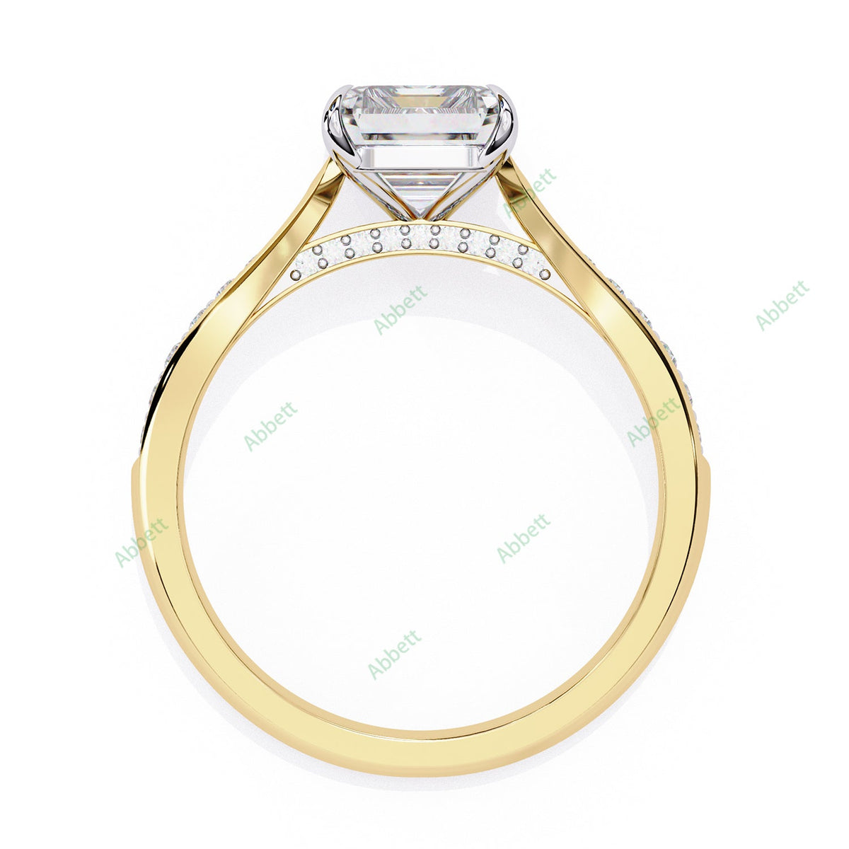 Hidden Halo Engagement Ring ENHI1557