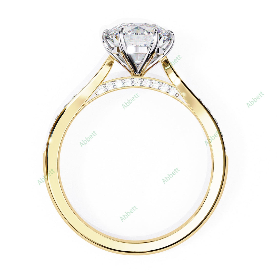 Hidden Halo Engagement Ring ENHI1558