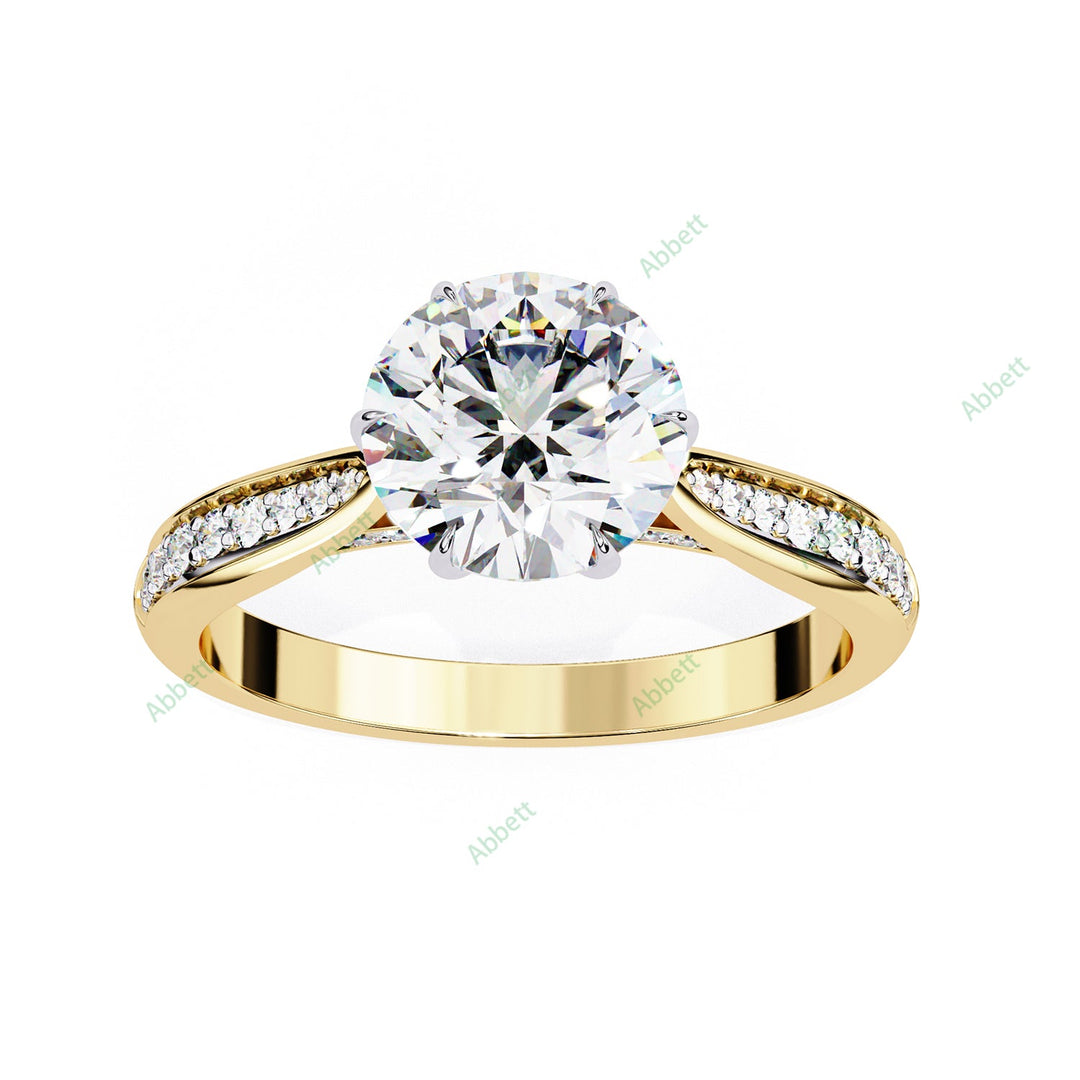 Hidden Halo Engagement Ring ENHI1558