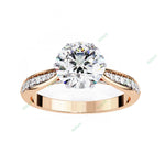 Load image into Gallery viewer, Hidden Halo Engagement Ring ENHI1558